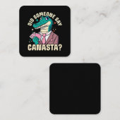 カナスタと言ったのか スクエア名刺 (正面/裏面)