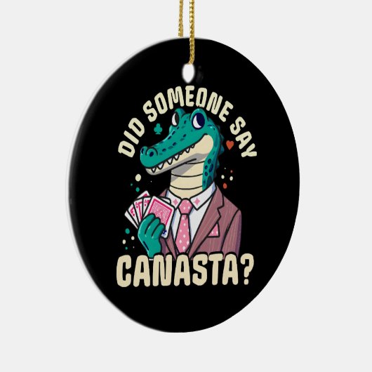 カナスタと言ったのか セラミックオーナメント (右)