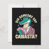 カナスタと言ったのか ノートカード (正面)