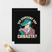 カナスタと言ったのか ノートカード (正面/裏面インサイチュ)