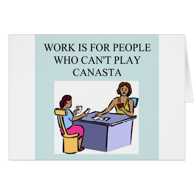 カナスタのゲームプレーヤー) (正面横)