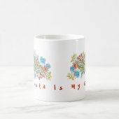 カナスタは私のゲームマグだ コーヒーマグカップ (中央)