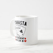 カナスタは私の退職計画だ コーヒーマグカップ (正面左)