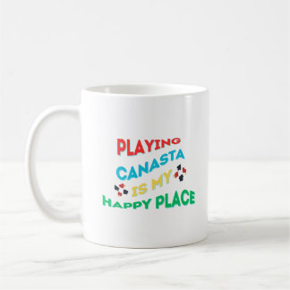 カナスタをするのが私の癒やしの場所 コーヒーマグカップ