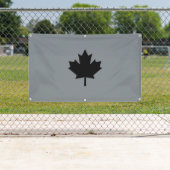 カナスタイリッシュダブラックメープルリーフ 横断幕 (インサイチュ)