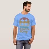 カナスタ王の面白いカナスタカードゲームの家族 Tシャツ (正面フル)