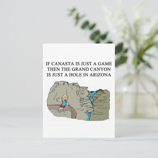 カナスタ選手 ポストカード (スタンド正面)