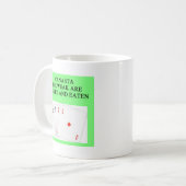 カナスタ コーヒーマグカップ (正面左)