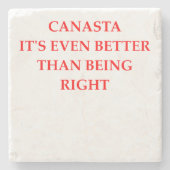 カナスタ ストーンコースター (正面)