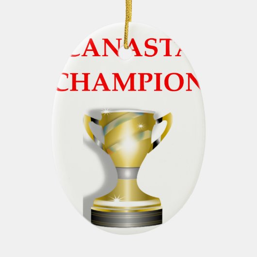 カナスタ セラミックオーナメント (正面)