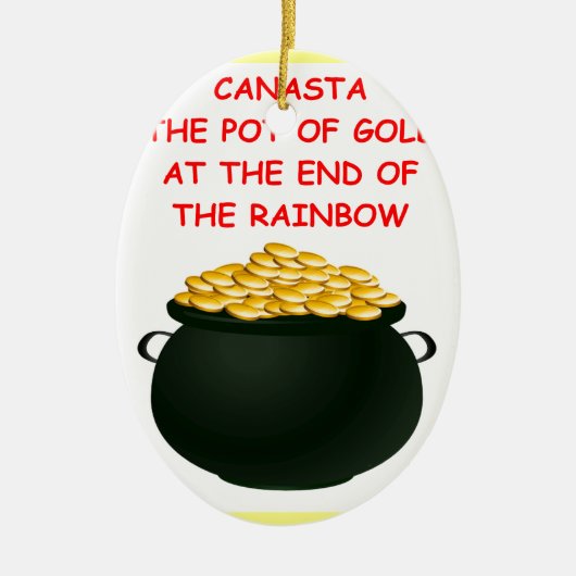 カナスタ セラミックオーナメント (正面)