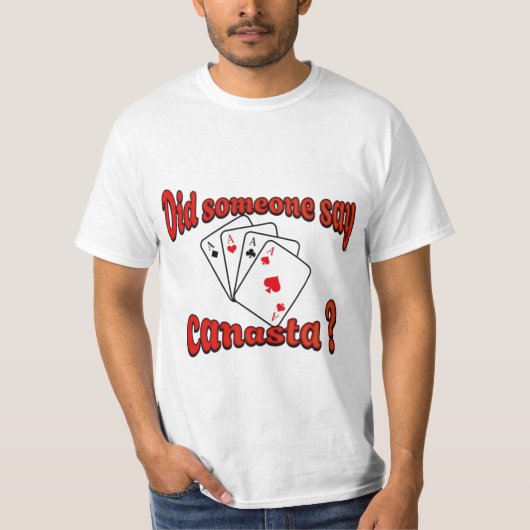 カナスタ トランプ Tシャツ (正面)