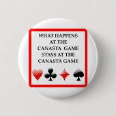 カナスタ 缶バッジ (正面)