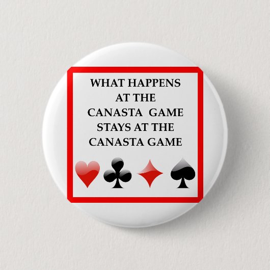 カナスタ 缶バッジ (正面)