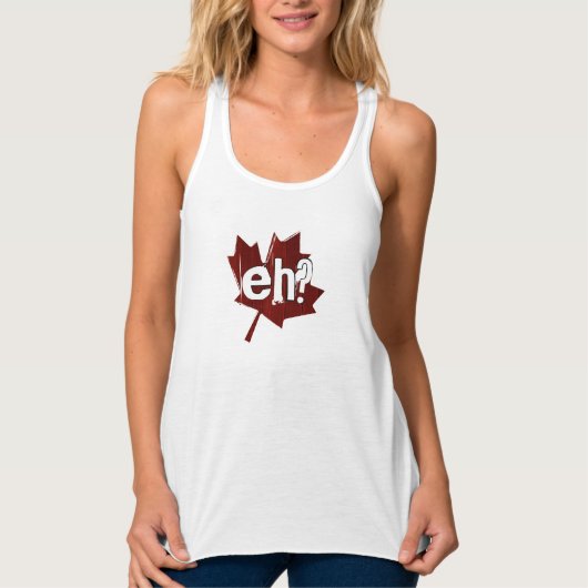 カナダえっ？Tシャツ タンクトップ (正面)