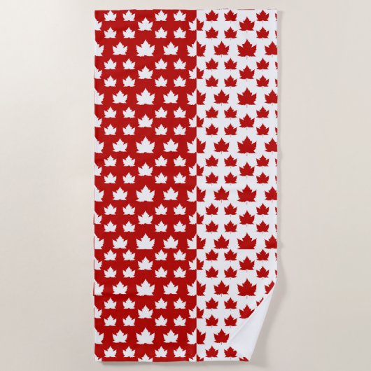 カナダおみやげタオルカナダビーチタオル ビーチタオル (正面)