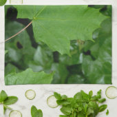 カナダおみやげタオルメープルリーフティータオルデコール キッチンタオル (折り畳み)