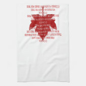 カナダおみやげタオルCanada Anthem Tea Towels キッチンタオル (縦)