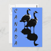カナダおみやげポストカードカナダGeese Cards ポストカード (正面/裏面)