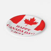カナダおめでとう！ ペーパープレート (アングル)