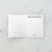 カナダおもしろいデイカードの凍結 カード (内部)