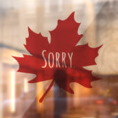 カナダおもしろいナダデー ウィンドウサイン (シート2)