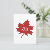 カナダおもしろい人 ポストカード (スタンド正面)