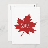 カナダおもしろい人 ポストカード (正面/裏面)