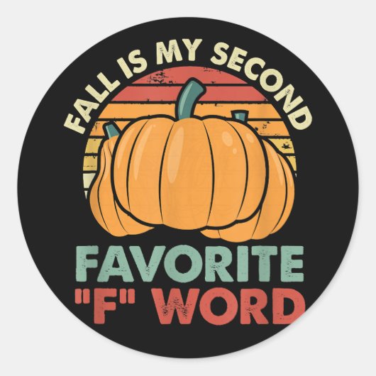 カナダおもしろい引用文クールコルダーヴィンテージ ラウンドシール (正面)