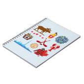 カナダおもしろい ノートブック (左側)