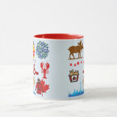 カナダおもしろい マグカップ (中央)