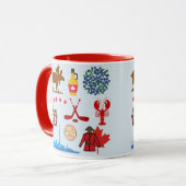 カナダおもしろい マグカップ (正面左)