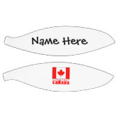 カナダおよびカナダ国旗とユーザー名 バスケットボール (パネル)