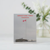 カナダからの挨拶 ポストカード (スタンド正面)