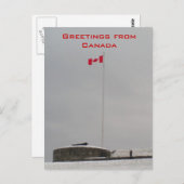 カナダからの挨拶 ポストカード (正面/裏面)