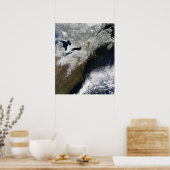 カナダからの雪のカバー ポスター (キッチン)