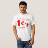 カナダすぎるTシャツ Tシャツ (正面フル)