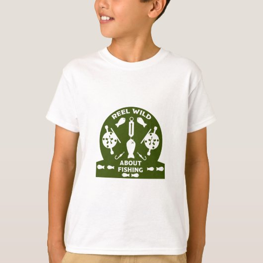 カナダでのサーモン釣り Tシャツ (正面)