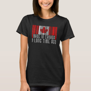 カナダで昔に作られたカエデの葉 Tシャツ