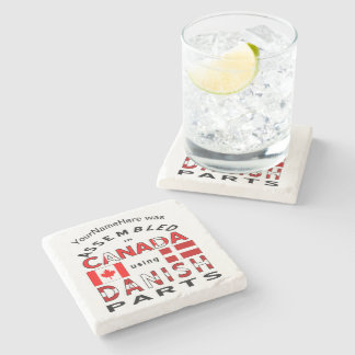 カナダで組み立てられたデンマーク製カスタムパーツ ストーンコースター