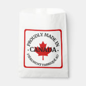 カナダで誇りを持って製造/Fabriqué au Canada 英仏 フェイバーバッグ (正面)