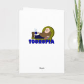 カナダとアメリカ誇りを持ったのサッカー誕生日カード カード (裏面)