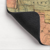 カナダと州の地統一された図 マウスパッド (コーナー)