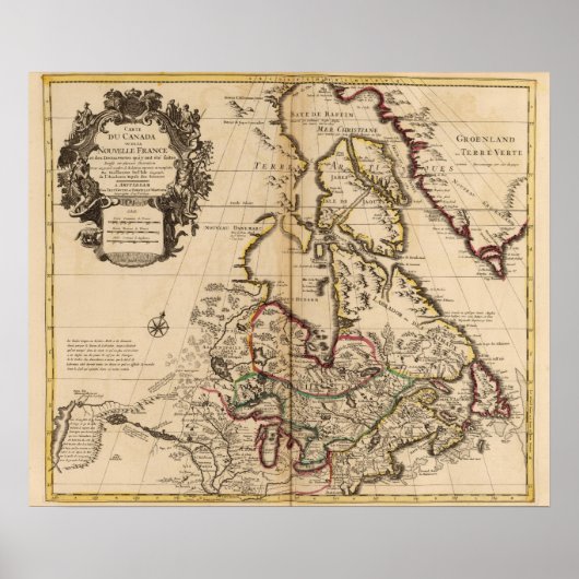 カナダと統一された州 ポスター (正面)