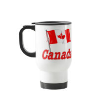 カナダなびく国旗