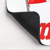 カナダなびく国旗 マウスパッド (コーナー)