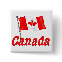 カナダなびく国旗