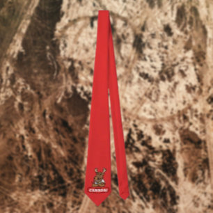 カナダに肘を突け！ムースおもしろいネクタイ ネクタイ