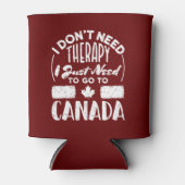 カナダに行く必要があるセラピーは不要 缶クーラー (正面)