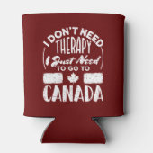 カナダに行く必要があるセラピーは不要 缶クーラー (裏面)